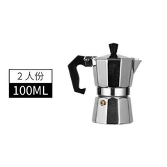 Bình Pha Cà Phê Mini Inox Moka 300ml, Phong Cách Kiểu Ý, Ấm Pha Cafe