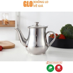 Bình Đựng Dầu Ăn, Nước Sốt Bằng Thép Không Gỉ Có Vách Ngăn