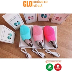 Máy Rửa Mặt Massage Nâng Cơ Mặt 3 In 1 Sonic Facial Brush Cao Cấp, Chống Nước Tuyệt Đối
