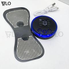 Bộ Máy + 1 Miếng Dán Massage Hình Bướm Xung Điện EMS Có Sạc USB Giảm Nhức Mỏi Cổ Vai Gáy, Bắp Tay, Lưng Hiệu Quả, Thư Giãn Cơ