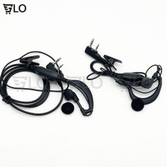 Tai Nghe Bộ Đàm Baofeng, Moto, Kenwood Loại 2 Đầu Jack 3.5li và 2.5li