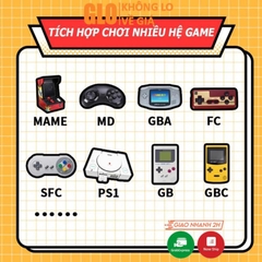 Máy Chơi Game Stick 4K 4 Nút HDMI Không Dây Hơn 3500-10000 Trò Chơi Cổ Điển PS1/ATARI/MAME/SFC/FC/GBA/GB/GBC/MD