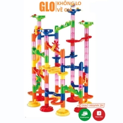 Đồ Chơi Lắp ráp mê cung 3 chiều, thả bi Marble run cho bé
