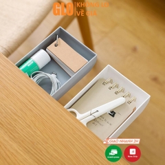 Hộc Ngăn Kéo Bàn Mini Có Keo Dán Để Văn Phòng Phẩm, Lưu Trữ Đồ Tiện Ích