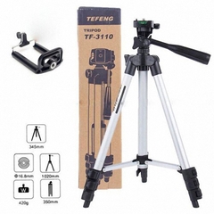 Giá Đỡ 3 Chân Đế Chụp Hình Tefeng Tripod TF-3110 Kèm Kẹp Điện Thoại, Máy Ảnh Chuyên Nghiệp