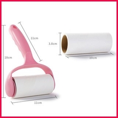 Cây Lăn Bụi Quần Áo Loại Lớn 10cm/16cm, 2 Cuộn Lăn Thay Thế