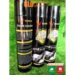 Chai Xịt WINSHINE FOAM CLEANER Vệ Sinh Ghế Da, Tẩy Rửa Làm Sạch Nội Thất Ô Tô, Túi Xách Da, Nỉ, Vải Cao Cấp