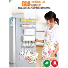 Bộ Kệ Gài Treo Tủ Lạnh Đa Năng