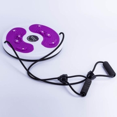 Đĩa Xoay Eo Hỗ Trợ Tập Thể Dục Kèm Dây Treo Có Tay Cầm 360 Độ