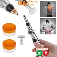 Bút Xung Huyệt, Dò Huyệt Châm Cứu Trị Liệu Xung Điện DF-618 Cao Cấp(Không Kèm Pin)