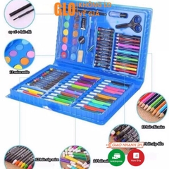 Hộp Bút Màu 86 Chi Tiết Cho Bé