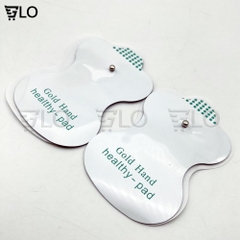 Combo 10 Miếng Dán Màu Trắng Điện Cực Dùng Cho Máy Massage Trị Liệu