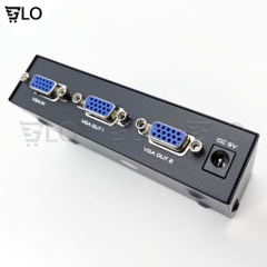 Bộ Hub Chia VGA 1 Ra 2 Hoặc 4(Chia 2 Hoặc 4 Màn Hình), 2/4 Port 200mhz VGA Splitter VGA-2002/VGA-2004