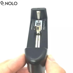Bộ Sạc Đơn Đa Năng 3,7V Kèm 2 Cục Pin Đỏ 3,7V 18650
