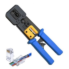 Kềm Bấm Mạng Xuyên Thấu, Combo 100 Đầu Hạt Mạng RJ45 TP-Link CAT6E/5E/5 Xuyên Thấu