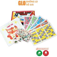 Bộ Đồ Chơi Cờ Lô Tô Giấy Và Gỗ Bingo Lotto Việt Giải Trí Ngày Tết