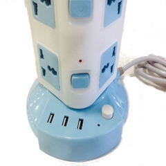 Ổ Cắm Điện Đa Năng 2-3-4 Tầng Tích Hợp 3 cổng USB