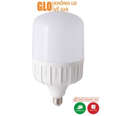 Bóng Đèn Led Trụ Trắng Bulb Siêu Sáng Tiết Kiệm Điện Nguồn 220v Đuôi Đèn Xoáy E27 Chuẩn Châu Âu