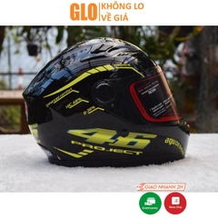 Nón Bảo Hiểm Fullface Moto Agu Cao Cấp