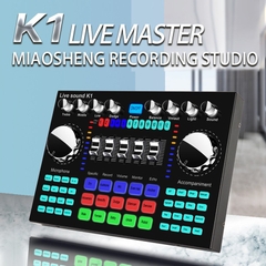 Bộ Sound Card K1 Livestream Loại Tốt