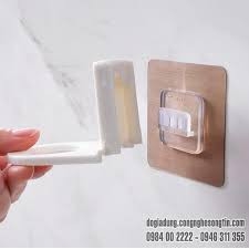 Móc Treo Chai Nước Rửa Tay, Dầu Gội Đầu, Sữa Tắm Dán Tường Siêu Dính Chịu Lực 3kg