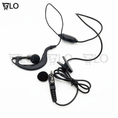 Tai Nghe Bộ Đàm Baofeng, Moto, Kenwood Loại 2 Đầu Jack 3.5li và 2.5li