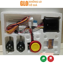 Bộ Khóa Chống Trộm Xe Máy Có Remote, Chống Cướp, Khóa Vạn Năng Glo Shop