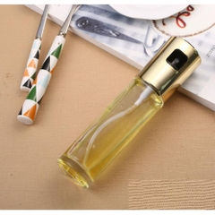 Chai Xịt Thủy Tinh Đựng Dầu 100ml Giúp Món Nướng Thơm Ngon Và Không Bị Khô