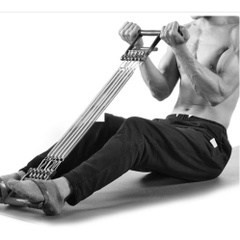 Dây Kéo Tập Thể Thao Đa Năng 5 Lò Xo Kèm Bàn Đạp