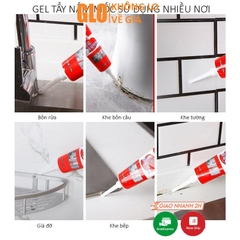Keo Tẩy Mốc Trắng Chân Tường Đa Năng 180g