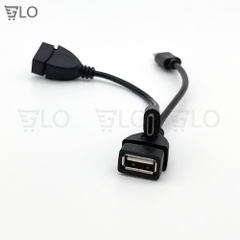 Cáp Chuyển OTG Cổng Type-C Sang USB 10cm