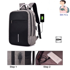 Balo Thời Trang Nam Nữ Laptop Chống Trộm Mã Khóa Phản Quang