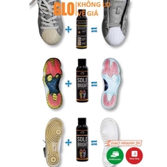 Chai Dung Dịch Tẩy Ố Vàng Đế Giày XIMO Sole Bright cho chất liệu Icy, Cao Su, Nhựa, Boost XI07