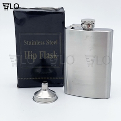 Bình Hip Flask Đựng Rượu Whisky Bằng Inox Dung Tích 5oz
