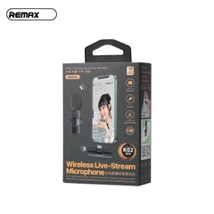 Micro Không Dây Cài Áo Hỗ Trợ Livestream Cho Thiết Bị Cổng Usb Type C Remax K02/K03