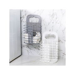Giỏ Đựng Đồ, Quần Áo Gấp Gọn Treo Tường Mengni H742 28x47x17cm