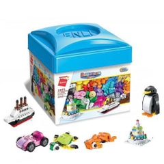 Bộ Xếp Hình Lắp Ghép Enlighten Build N Learn 2901 – 460 Chi Tiết Cho Bé