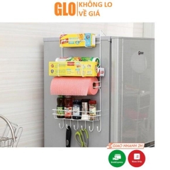 Bộ Kệ Gài Treo Tủ Lạnh Đa Năng