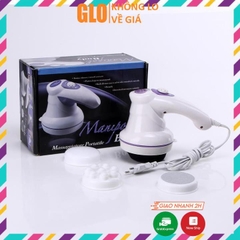 Máy Massage Toàn Thân Cầm Tay Manipol Kèm 4 Đầu