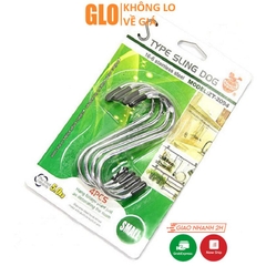 Combo 4 móc hình chữ S inox tiện dụng