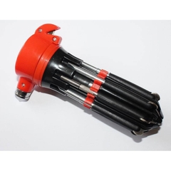Dụng Cụ Khẩn Cấp Đa Năng Fz-900 Gồm Búa Phá Kính, Đèn Pin, Dao Cắt, Dây An Toàn, Tua Vít