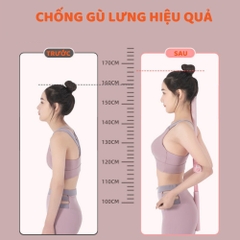 Gậy Gậy Tập Yoga Định Hình Tư Thế Lưng Vai, Chống Gù Lưng, Bằng Thép Không Gỉ Cải Thiện Vóc Dáng Cho Dân Văn Phòng