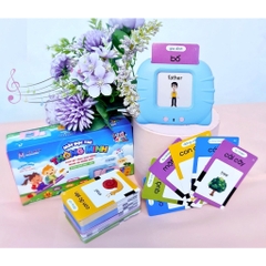 Máy Đọc Thẻ Song Ngữ Anh Việt Flashcard 112 Thẻ 224 Từ Vựng Và 12 Chủ Đề