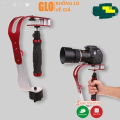 Kẹp Gimbal Quay Phim Chống Rung, Tay Cầm Điện Thoại, Máy Ảnh
