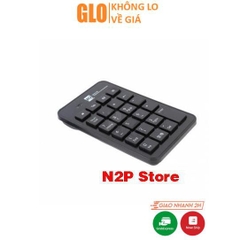 Bàn Phím Số Rời K-012 19 Phím Cổng USB Dùng Cho PC, Laptop