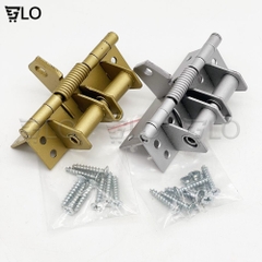 Bản Lề Cửa Lò Xo Tự Động Đóng 90 Độ, Kèm 8 Đinh Vít, Mở Cửa Giữ Yên Góc 90 Độ Thông Minh