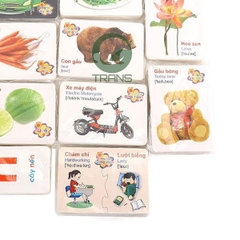 Bộ Thẻ Học 16 Chủ Đề Song Ngữ Anh Việt Có 416 Thẻ