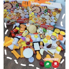 Bộ Đồ Chơi Nấu Ăn 88 Món Đầy Đủ Chi Tiết Thoả Sức Chế Biến Cho Các Đầu Bếp Tương Lai