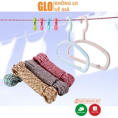 Cuộn Dây Dù Tròn Nhiều Màu Dài 10 Mét Siêu Chắc