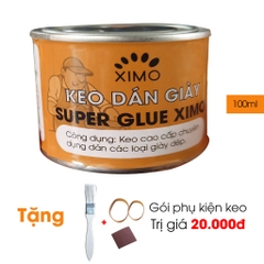 Keo Dán Giày Thể Thao Siêu Dính Dùng Nhiệt Trong Suốt Không Tổn Thương Da Ximo Kdg06